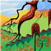 Image 2 : "Fall" Limited Edition Giclee on Canvas by Larissa Holt, Protege of Acclaimed Artist Eyvind Earle, N