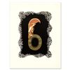 Image 1 : Erte (1892-1990) - "Numeral 6" Limited Edition Serigraph, Numbered and Hand Signed with Certificate 