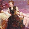 Image 2 : Pino (1939-2010) "Precious Moments" Limited Edition Giclee. Numbered and Hand Signed; Certificate of