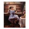 Image 1 : Garmash - "The Music Lesson" Hand-Embellished Limited Edition on Canvas, Numbered and Hand Signed.