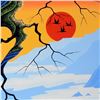 Image 2 : "Sun Over Cliffs" Limited Edition Giclee on Canvas by Larissa Holt, Protege of Acclaimed Artist Eyvi