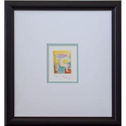 Peter Max- Original Lithograph  Homage to Picasso (MINI) Vol. I #IV 