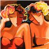 Image 2 : Michael Kerzner - "Sisters" Limited Edition Serigraph, Numbered and Hand Signed with Certificate of 