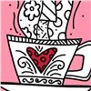 Image 2 : Romero Britto "So Good Pink Mini" Hand Signed Giclee on Canvas; Authenticated