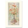 Image 1 : "Poinciana Blossoms" Limited Edition Serigraph by Edna Hibel (1917-2014), Numbered and Hand Signed w