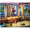 Image 1 : Alexander Astahov- Original Giclee on Canvas "Modern Room"