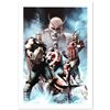 Image 1 : "Hail Hydra #2" Limited Edition Giclee on Canvas by Adi Granov and Marvel Comics. Numbered and Hand 