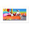 Image 1 : Mark Kostabi - "Beyond Forever" Limited Edition Serigraph, Numbered and Hand Signed with Certificate