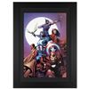 Image 1 : "Avengers #80" Extremely Limited Edition Giclee on Canvas (29" x 40") by David Finch and Marvel Comi