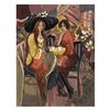 Image 1 : Isaac Maimon - "Reunion" Limited Edition Serigraph, Numbered and Hand Signed with Letter of Authenti