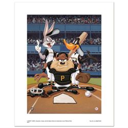  At the Plate (Pirates)  Numbered Limited Edition Giclee from Warner Bros. with Certificate of Authe