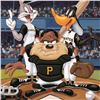 Image 2 : "At the Plate (Pirates)" Numbered Limited Edition Giclee from Warner Bros. with Certificate of Authe