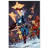 Image 1 : Marvel Comics "Avengers/Invader #11" Numbered Limited Edition Giclee on Canvas by Steve Sadowski; In