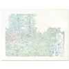 Image 1 : Traudi Flaxman - "Marie's Garden" Limited Edition Lithograph, Numbered and Hand Signed by the Artist