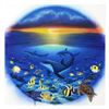 Image 1 : "Sea of Life" Limited Edition Giclee on Canvas by renowned artist WYLAND, Numbered and Hand Signed w