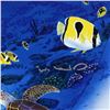 Image 3 : "Sea of Life" Limited Edition Giclee on Canvas by renowned artist WYLAND, Numbered and Hand Signed w