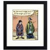 Image 1 : Bizarro! "Baggy Pants" is a Framed Limited Edition Hand Signed by creator Dan Piraro; Numbered with 