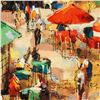 Image 2 : "Street Scene" Limited Edition Serigraph by Michael Rozenvain, Hand Signed with Certificate of Authe