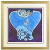 Image 1 : Lu Hong, "Leo (7/22 - 8/22)" Framed Limited Edition Giclee Numbered and Hand Signed with COA.