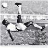 Image 2 : "Scissor Kick" Autographed Print on Gallery Wrapped Canvas, Hand Signed by Legendary Brazilian Footb