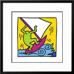 Keith Haring "Pop Shop" Custom Framed