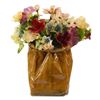 Image 1 : Tom Pergola, "Flower Bag" One-of-a-Kind Mixed Media, Hand Signed with Certificate of Authenticity.