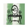 Image 1 : Gail Rodgers, "Mirror Mirror (Series)" One-of-a-Kind Hand-Pulled Silkscreen Mixed Media on Canvas, H