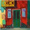 Image 2 : Mikheil Mikaberidze, Original Oil Painting on Canvas, Hand Signed Inverso with Certificate of Authen