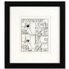 Image 1 : Bizarro, "Don't Get Caught" is a Framed Original Pen & Ink Drawing, by Dan Piraro, Hand Signed by th