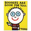 Image 1 : Todd Goldman, "Boogers Are Good for You" Original Acrylic Painting on Gallery Wrapped Canvas, Hand S