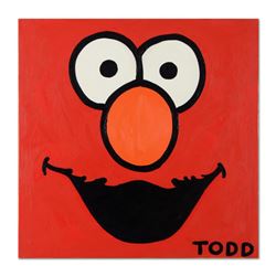 Todd Goldman, Original Acrylic Painting on Gallery Wrapped Canvas, Hand Signed with Certificate of A