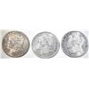 Image 1 : 1881-O,S & 82-O MORGAN DOLLARS AU/BU