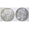 Image 1 : 1902-O CH BU & 1898 AU/BU MORGAN DOLLARS