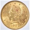 Image 2 : 1907 $10 GOLD LIBERTY  AGP GEM BU