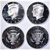 Image 2 : (9) SILVER KENNEDY HALVES: 2-2001-S, 3-2005-S,
