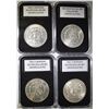 Image 2 : LOT OF 4 UNCIRCULATED MORGANS: