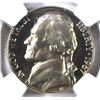 Image 2 : 1967 SMS JEFFERSON NICKEL, NGC MS-67 CAMEO