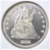 Image 2 : 1865 SEATED LIBERTY QUARTER AGP PR-65