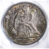 Image 2 : 1853 ARROWS/RAYS SEATED HALF DOLLAR, PCGS AU-53