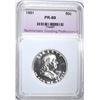 Image 1 : 1951 FRANKLIN HALF DOLLAR, NGP SUPERB GEM PR++