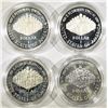 Image 3 : 4-1987 PF CONSTITUTION COMMEM SILVER DOLLARS