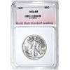 Image 1 : 1942 WALKING LIBERTY WHSG SUPERB GEM