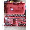 Image 2 : SOCKET SET (3/4" DRIVE) *LIFETIME WARRANTY*