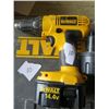 Image 2 : LOT OF 2 DRILLS (DEWALT) *14 VOLT AND 18 VOLT*