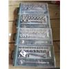 Image 1 : LOT OF 4 SOCKET SETS (1/4")