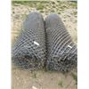 Image 1 : LOT OF 2 ROLLS OF CHAINLINK FENCING (6' TALL)