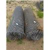 Image 1 : LOT OF 2 ROLLS OF CHAINLINK FENCING (6' TALL)