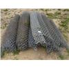 Image 1 : LOT OF 7 PARTIAL ROLLS OF CHAINLINK FENCING (FROM 4' TO 6' TALL)