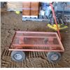 Image 1 : SMALL INDUSTRIAL WAGON (RUBBER TIRES) *30" X 24"*