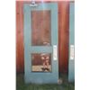 Image 2 : LOT OF 2 STEEL DOORS (SECURITY WINDOWS) *35.5" W X 7' H*